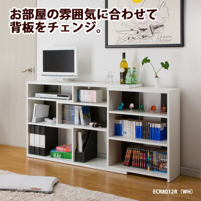 背板の裏は別のカラーで仕上げてあります。気分を変えたいとき、お部屋の雰囲気に合わせたいときにどうぞ。