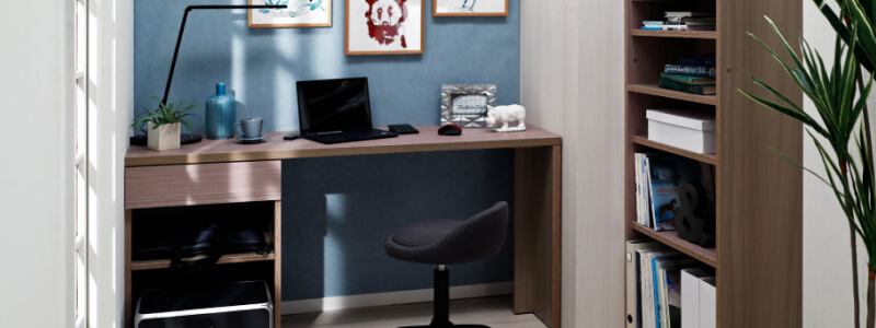 ビルトコンポ HCM-215MO ハイベッドデスク 【学習家具/子供部屋/入学