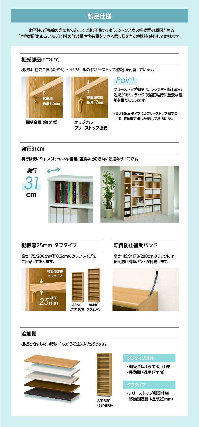 エースラック製品仕様