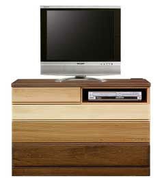 【送料無料】ローチェスト【フルオープンスライドレール】テイク110