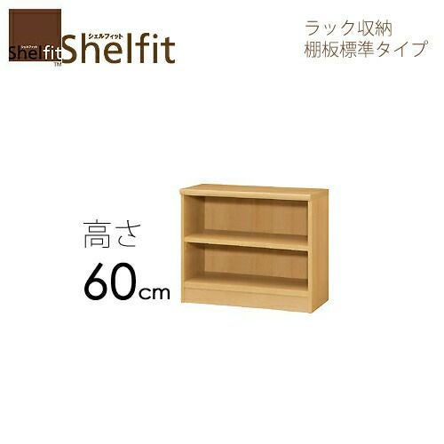 シェルフィット/オーダーメイドラック収納6015-24スリム〔高さ60cm・幅15～24cm・奥行19cm棚板標準タイプ〕【大洋】