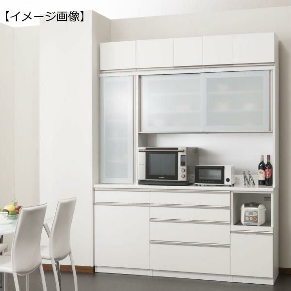 モアα（アルファ）T上置き60高さ40cm～59cm【ユニット食器棚】【転倒防止機能付き】【高橋木工】