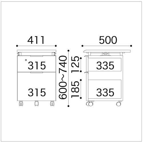ＪＤ〔ジェイディー〕ワゴンＡ【組み合わせ/オフィス/リビング学習/日本製/小島工芸】