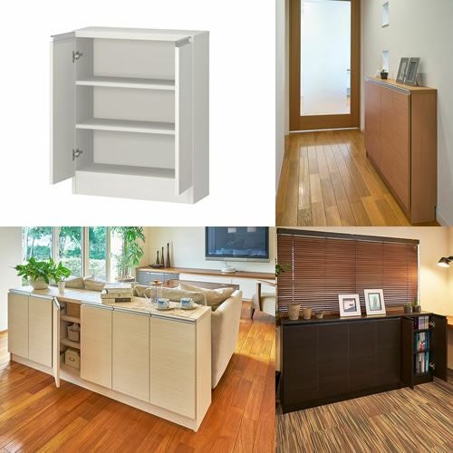 ミドルオーダー収納ミオ追加棚板MIO/45-60S用1枚【ダイニング/カウンター下収納/窓下収納/日本製/大洋】