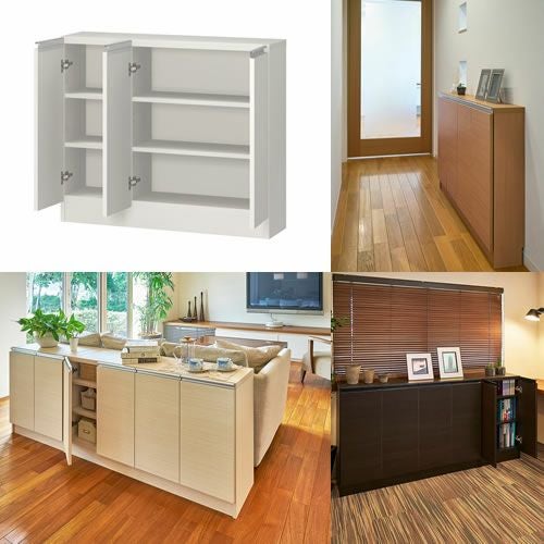 ミドルオーダー収納ミオ追加棚板R（右）MIO/61-90R用1枚【ダイニング/カウンター下収納/窓下収納/日本製/大洋】