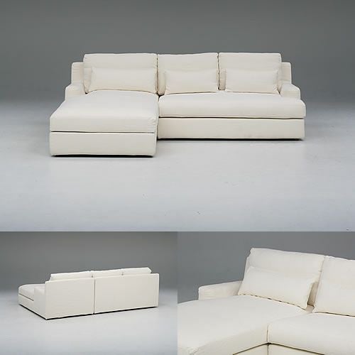 シェーズロングソファパナマLHFアイボリー/528991【フリーウェーブ/FREEWEAVE/フェザー/リラクゼーション/リビング/お昼寝/くつろぎ/ファブリック/アスプルンド/ASPLUND】