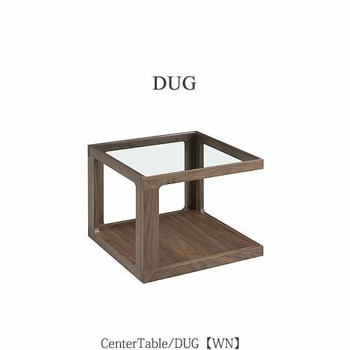 ガラスセンターテーブルダグ/WN/50CT【インテリア/収納/おうちカフェ/リビング/おしゃれ/ナチュラル/シギヤマ家具】
