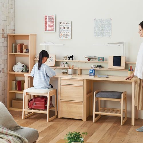 ファリスFLD-951MO90デスク【デスク/チェア/椅子/子供部屋/リビング学習/集中力/お勉強/コイズミ】