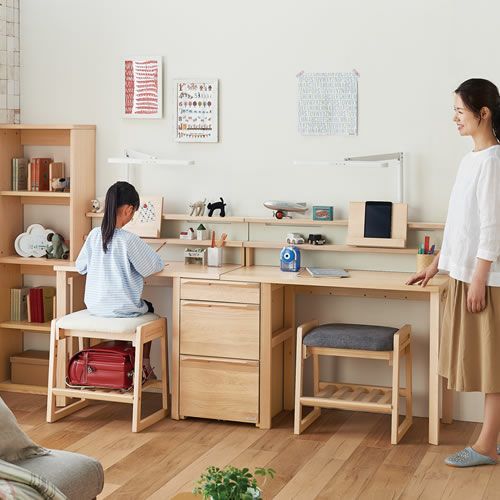 ファリスFLC-801MOIVスツール【デスク/チェア/椅子/子供部屋/リビング学習/集中力/お勉強/コイズミ】