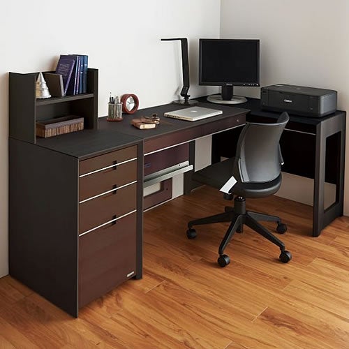 ワイズ〔WISE〕KWB-652BW70ミドルシェルフ【書斎/ホームオフィス/テレワーク/おうち時間/コイズミ】