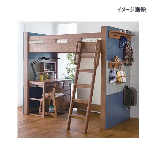 ハイベッドセットペグ/PDM-617WOベッドパーツ＋ボード３組【子供部屋/入学準備/寝室/学習家具/おうち時間/コイズミ】