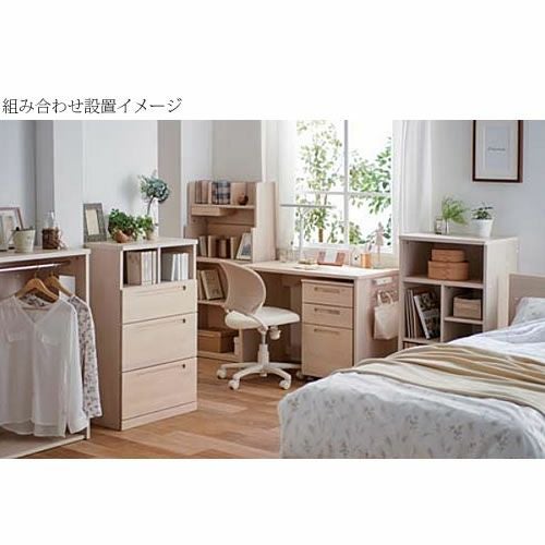 コットコンポセレクト HCM-535WWミドルベッド【学習家具/子供部屋/寝室