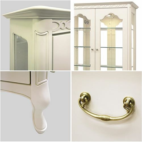 フルールCP85WH【キャビネット/収納/インテリア/リビング/ダイニング/クラシカル/東海家具】