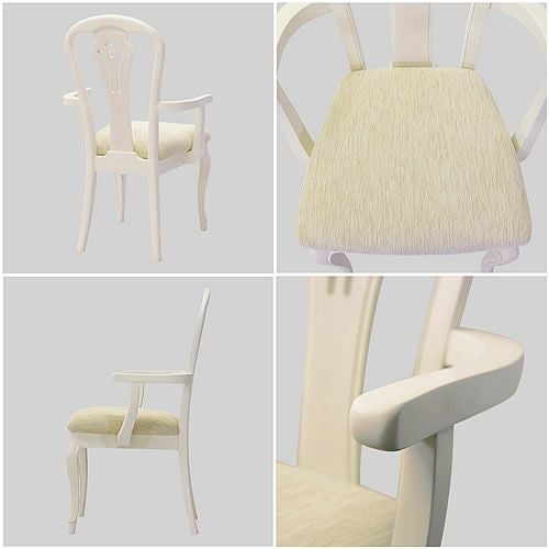 フルールアームチェアBWH【インテリア/リビング/ダイニング/クラシカル/東海家具】