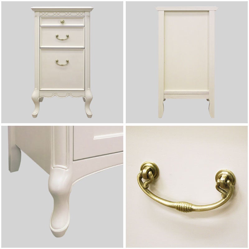 フルールコスメチェストWH【インテリア/クラシカル/東海家具】