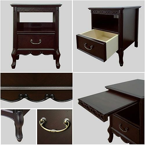 フルールナイトテーブルDM【インテリア/リビング/ダイニング/クラシカル/東海家具】