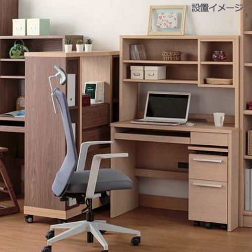 COM-1C1D-70デスクチェリーナチュラル【オーダー/受注生産/書斎デスク/テレワーク/ホームオフィス/国産家具/小島工芸】