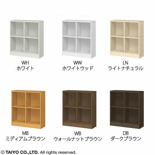 チョイスグリッドラックCGR9080R〔奥行29.6cm〕【多目的ラック/オープンラック/リビング収納/オフィス/ショップ/大洋】