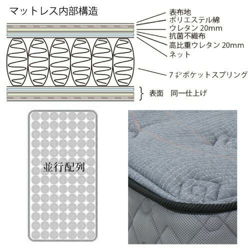 Rev.7 ハイエスト シングルマットレス【TOKYO BED/東京ベッド