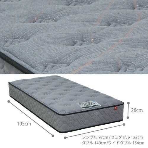 Rev.7ハイエストシングルマットレス【TOKYOBED/東京ベッド/マットレス/レヴセブン/ポケットコイル/日本製/衛生マットレス/羊毛】