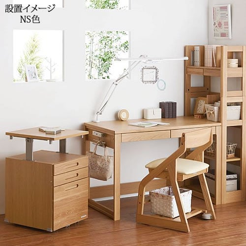 BEENO〔ビーノ〕BDW-134MOリフティングワゴン【ナチュラル/学習家具/リビング/シンプル/コイズミ】