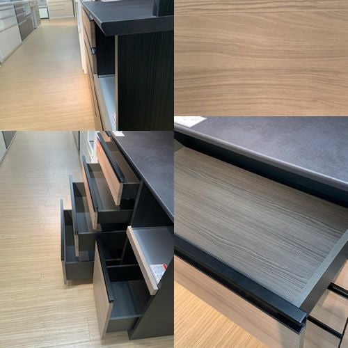 ココットS150カウンター/ミディアム【食器棚/ナチュラル/シンプル/高橋木工】