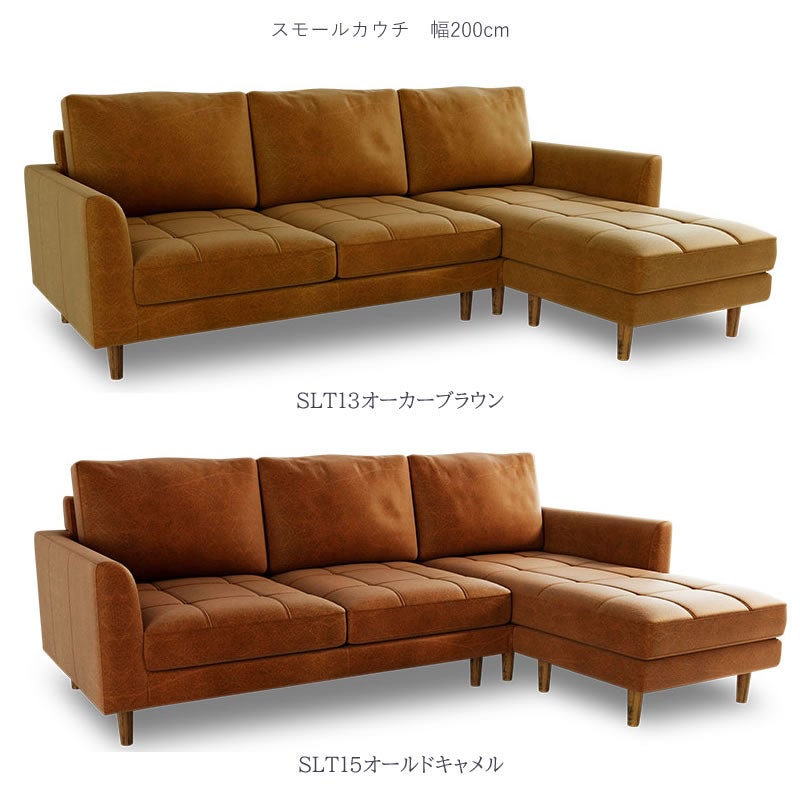 シェーズロングソファ/マウルス2スモール 特注色 スーパーSLT レザー