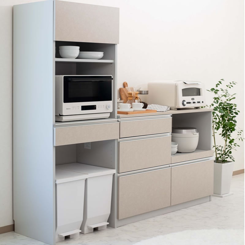 レンジすきまくんカウンターCDK幅80～90奥行42cm/47cm/52cm