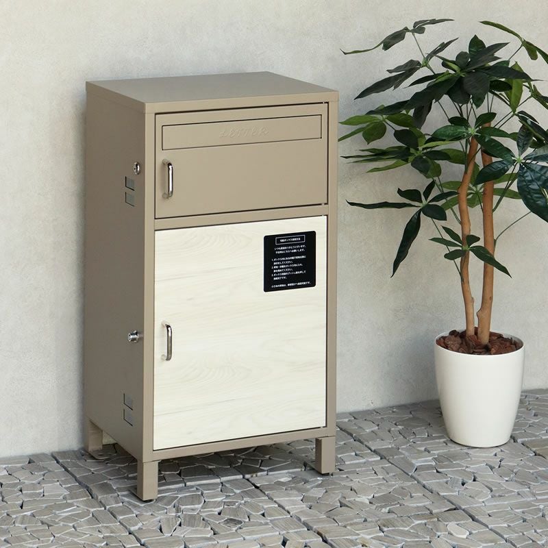 MOJYUモジュ宅配ボックス付ポストダンテ