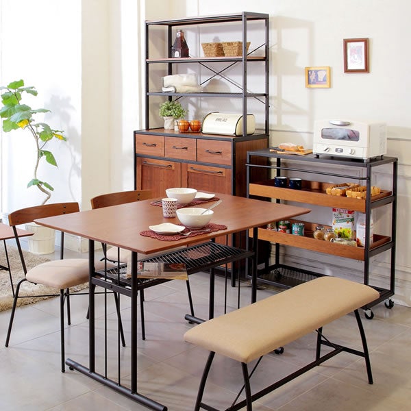 ワゴンラックanthem（アンセム）ANW-2838【スチール】【USED感】【おしゃれ】【組み立て家具】【市場】