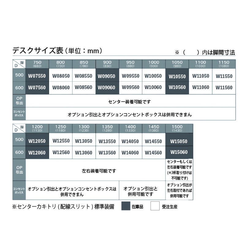 デスク 幅75cm～150cm ワークスタジオ バルバーニ