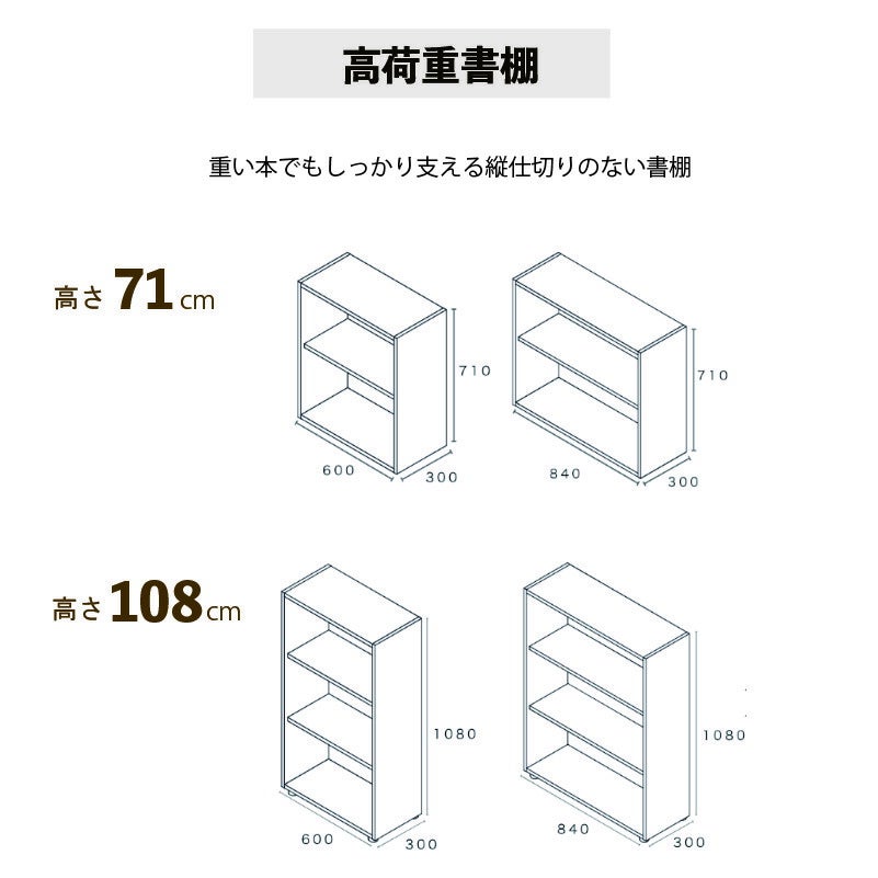 書棚高荷重書棚ワークスタジオバルバーニ
