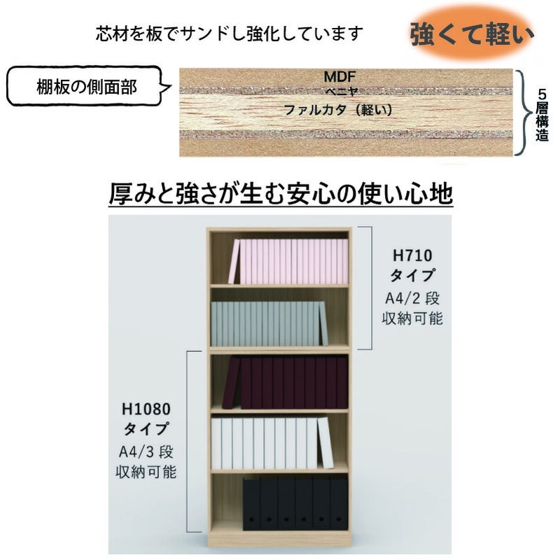 書棚高荷重書棚ワークスタジオバルバーニ