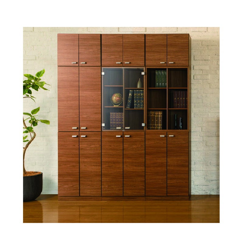 追加扉高荷重書棚専用オプションガラス扉ワークスタジオバルバーニ