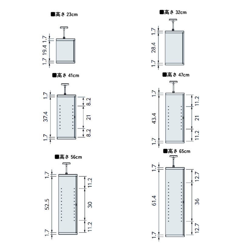 本棚シェルフィットオーダーラック奥行19cm棚板標準タイプ大洋